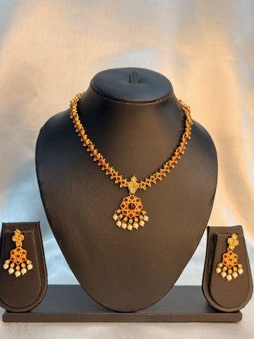 Pearl Blossom Necklace