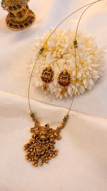 Invisible Antique Lakshmi Chain