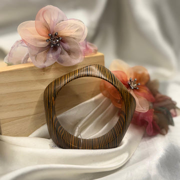 Wooden Bangle – Handmade Fashion Piece,llb312
