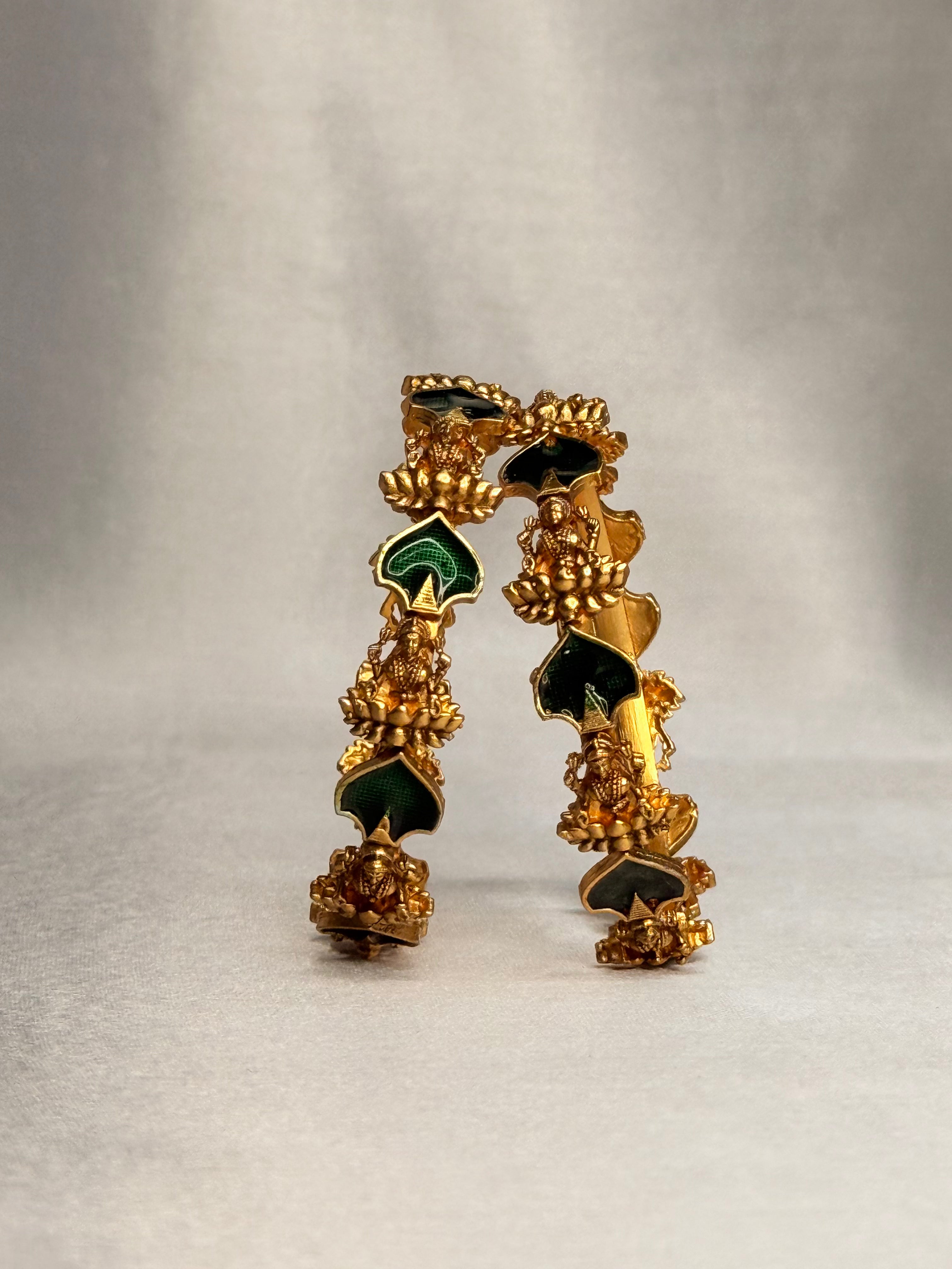 Traditional Antique Palakka Bangle - 1 piece