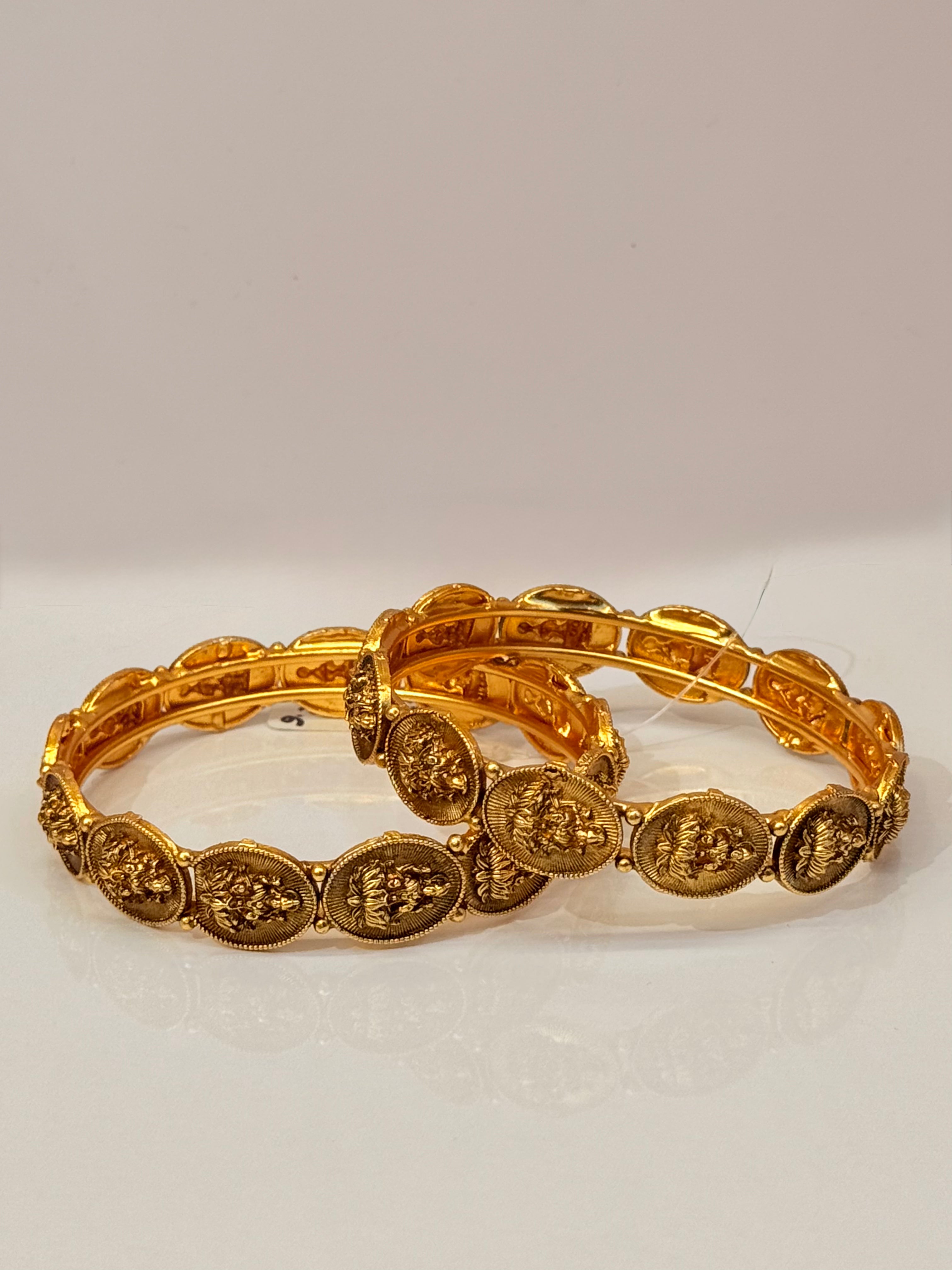 Lakshmi Coin Bangles - 1 piece