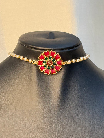 Lotus Blossom Choker