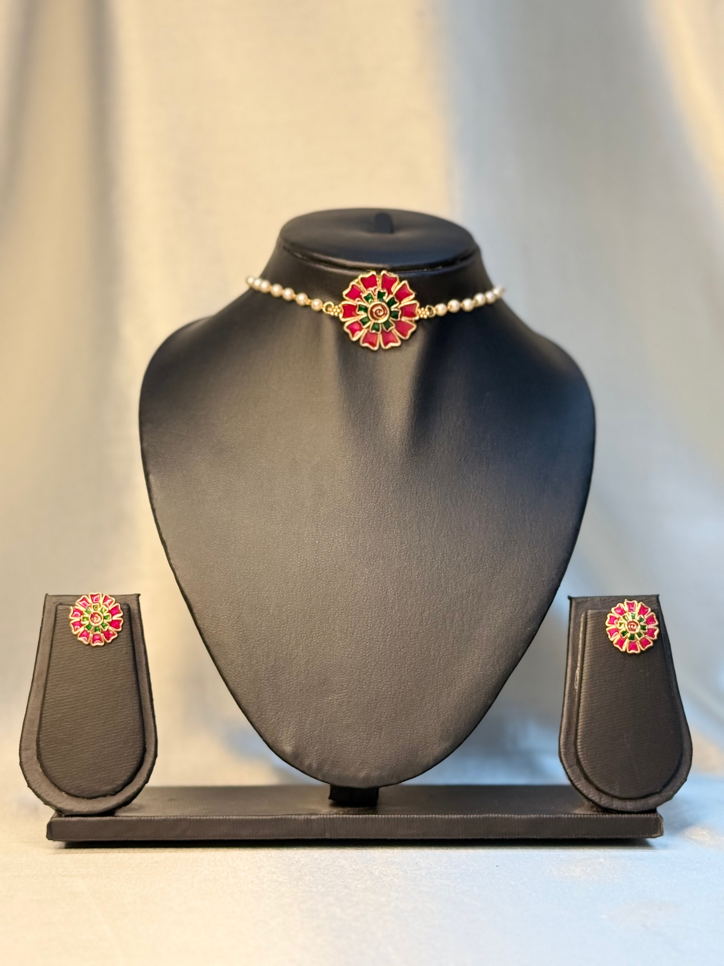 Lotus Blossom Choker