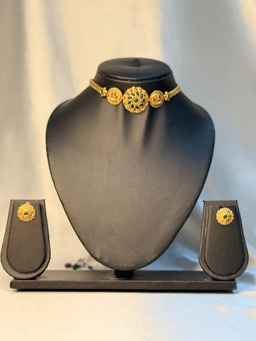 Lakshmi Floral Choker