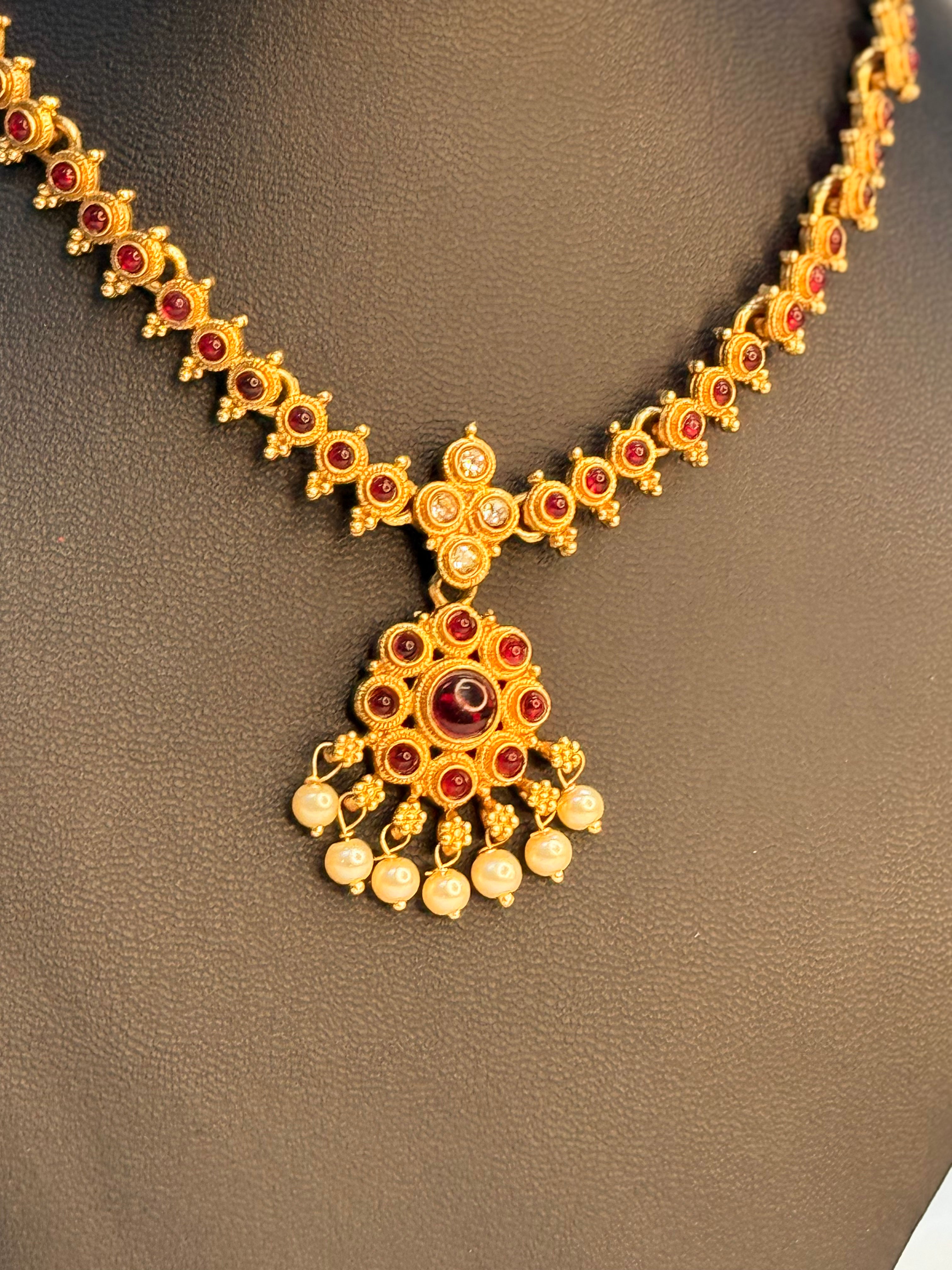 Pearl Blossom Necklace