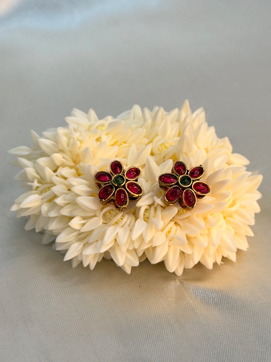 Antique Floral Necklace
