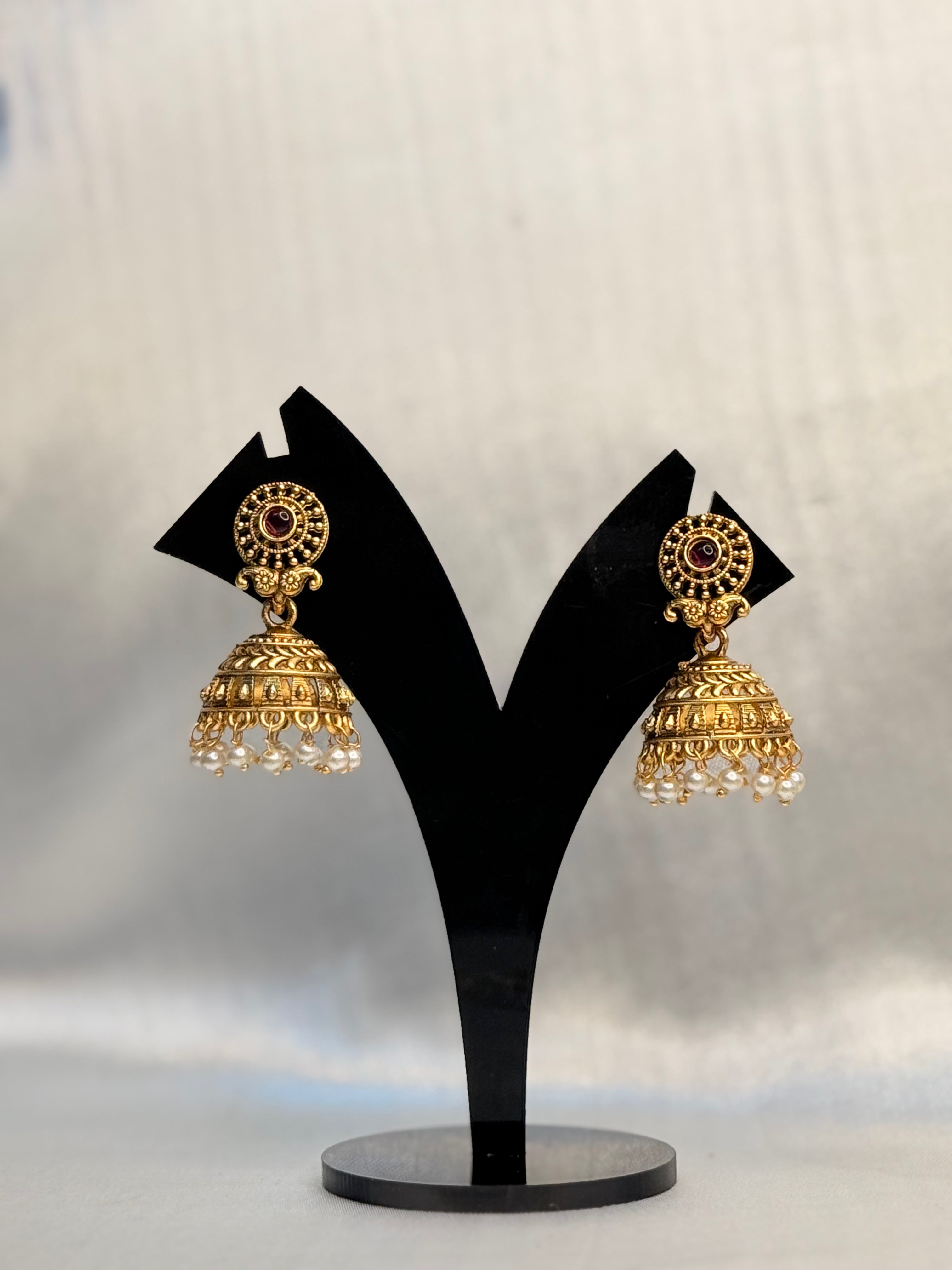 Grand Antique Gold Bridal  Jewellery Set  |  LB92