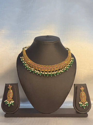 Antique Mehreen Stone Necklace  |  LB94