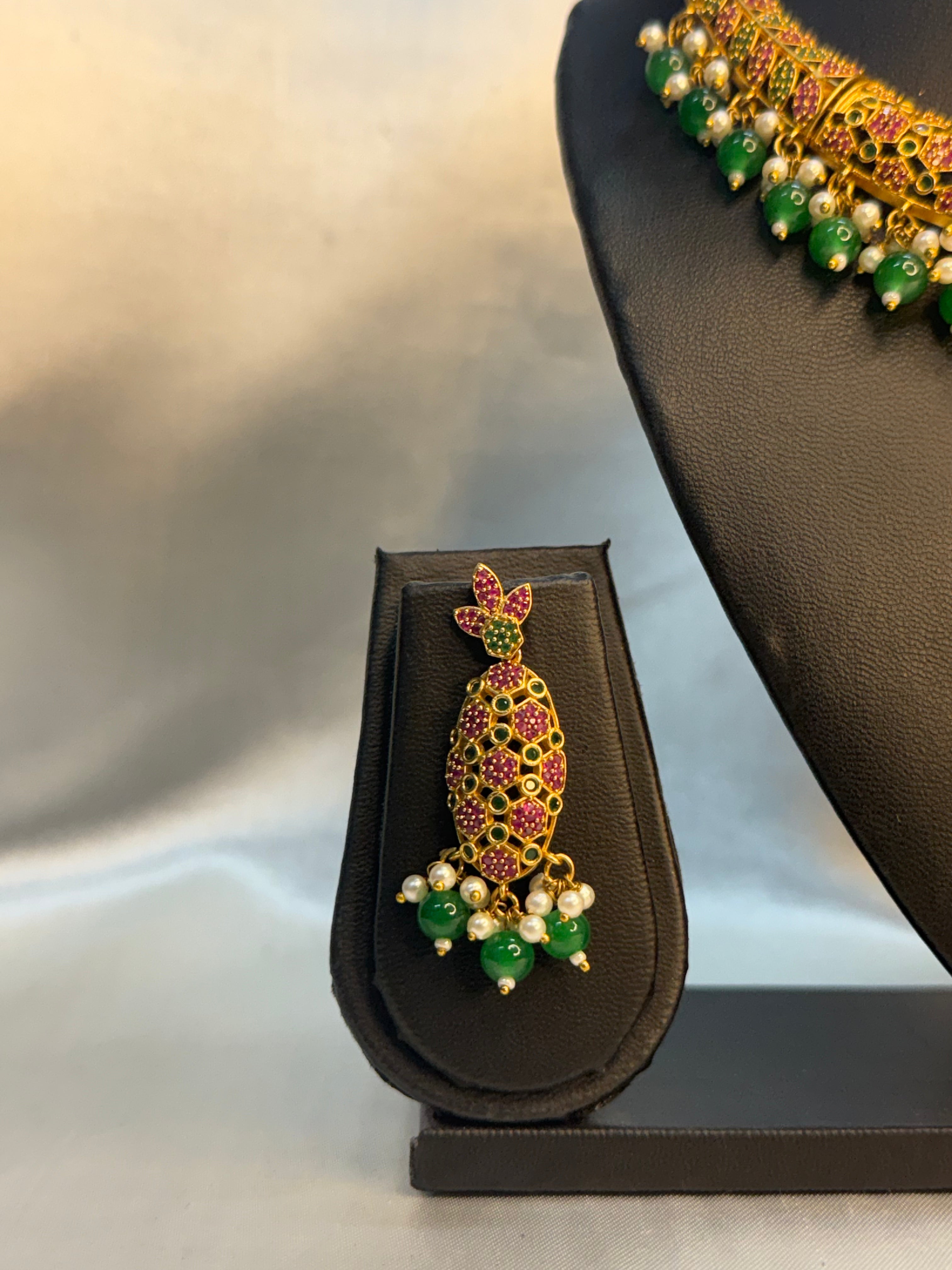 Antique Mehreen Stone Necklace  |  LB94