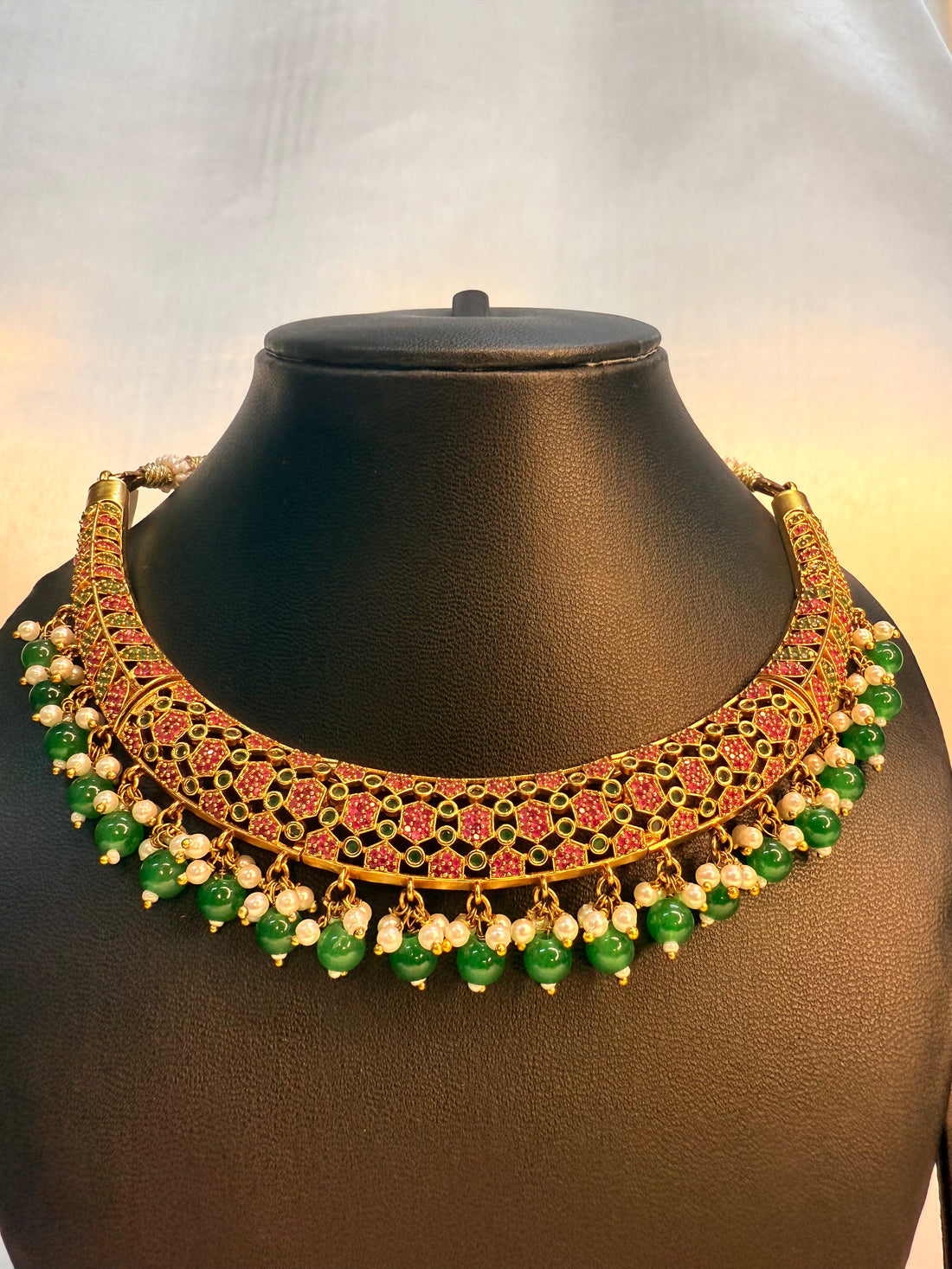 Antique Mehreen Stone Necklace  |  LB94