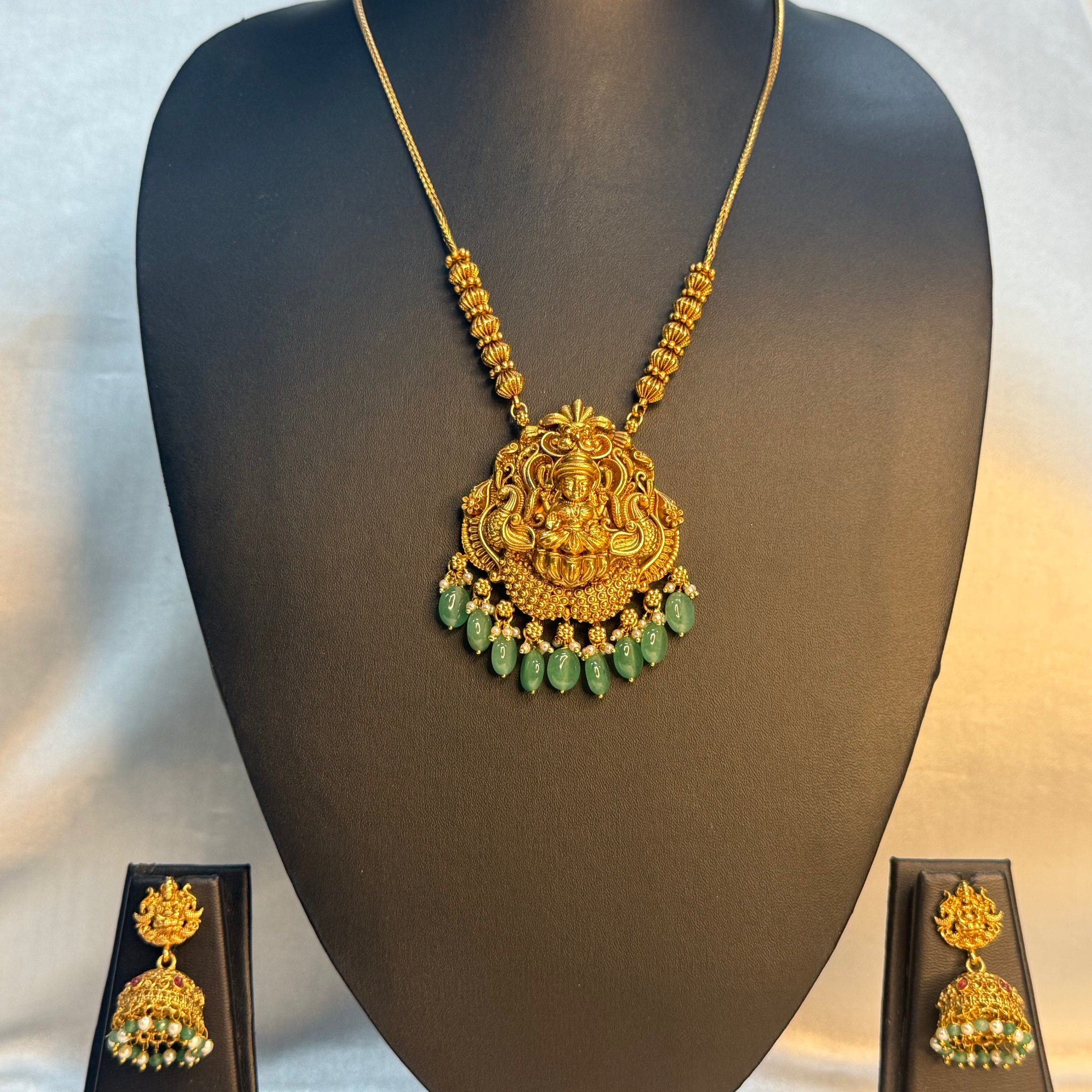 Antique Lakshmi Long Chain  | LB95