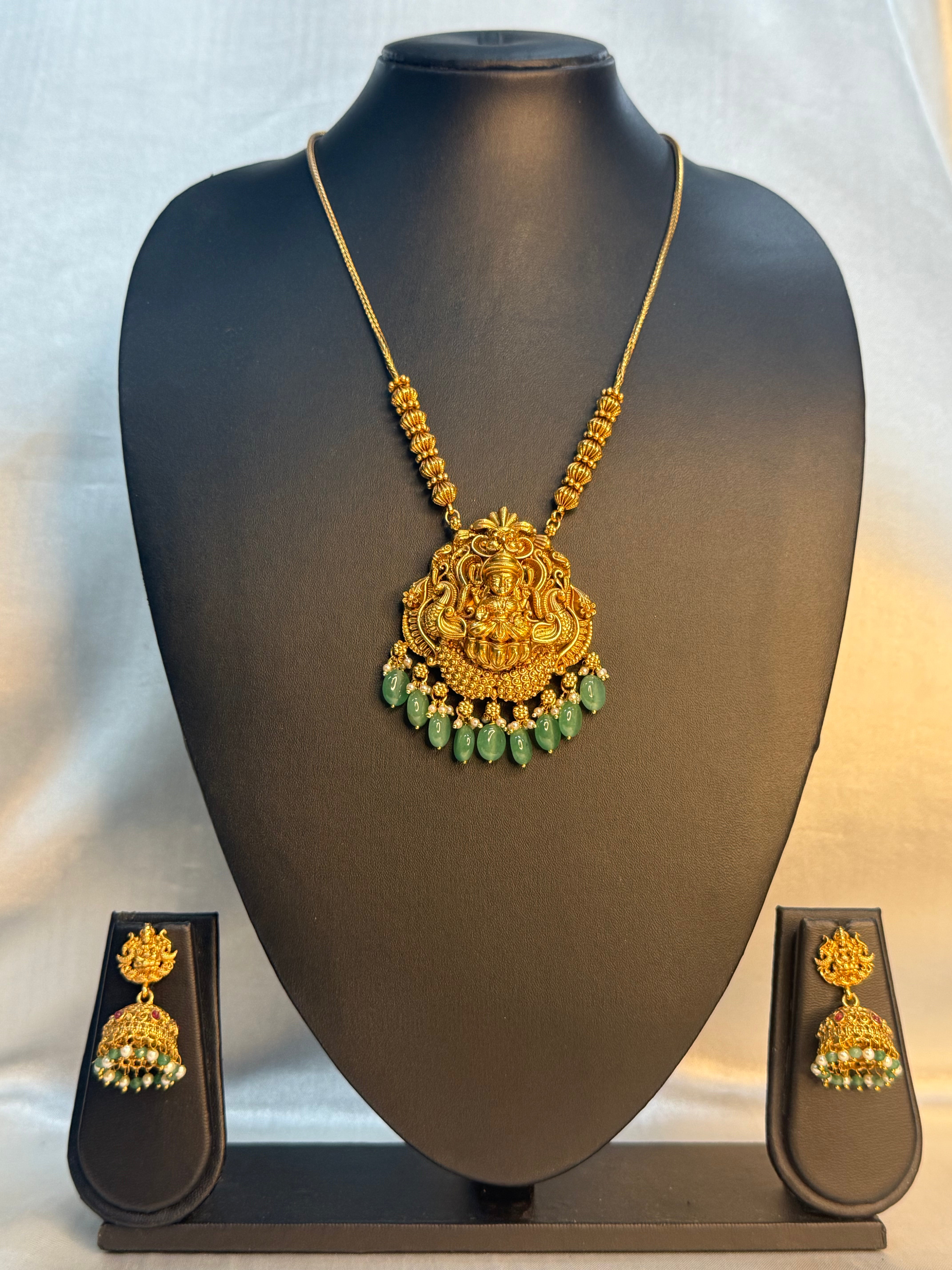 Antique Lakshmi Long Chain  | LB95