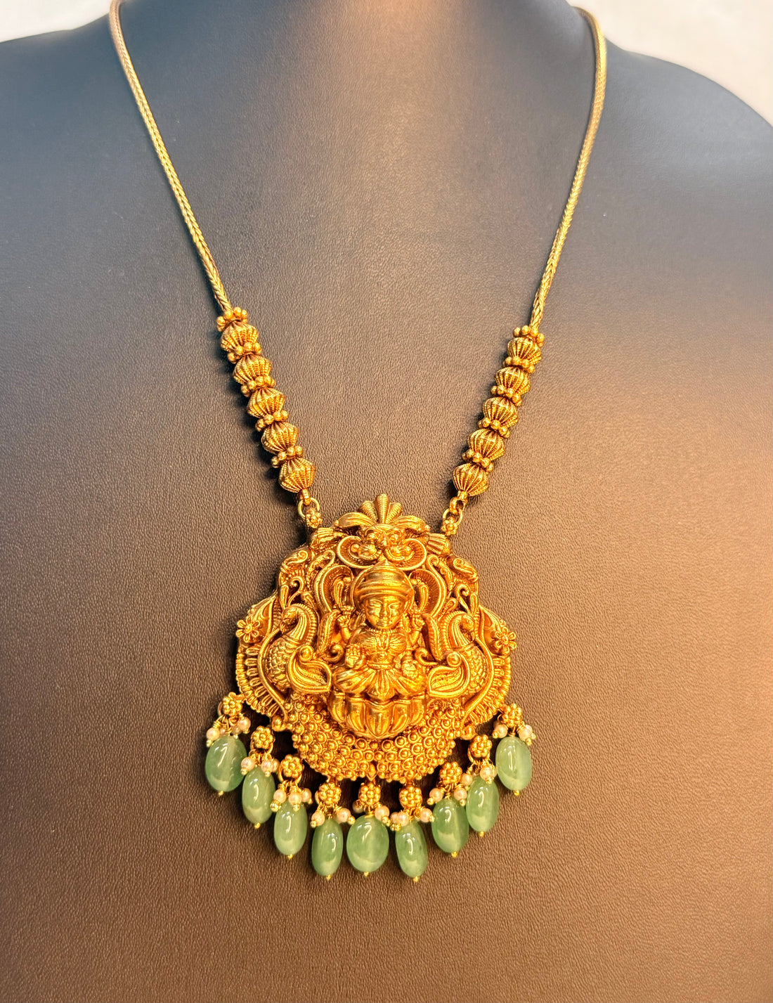 Antique Lakshmi Long Chain  | LB95