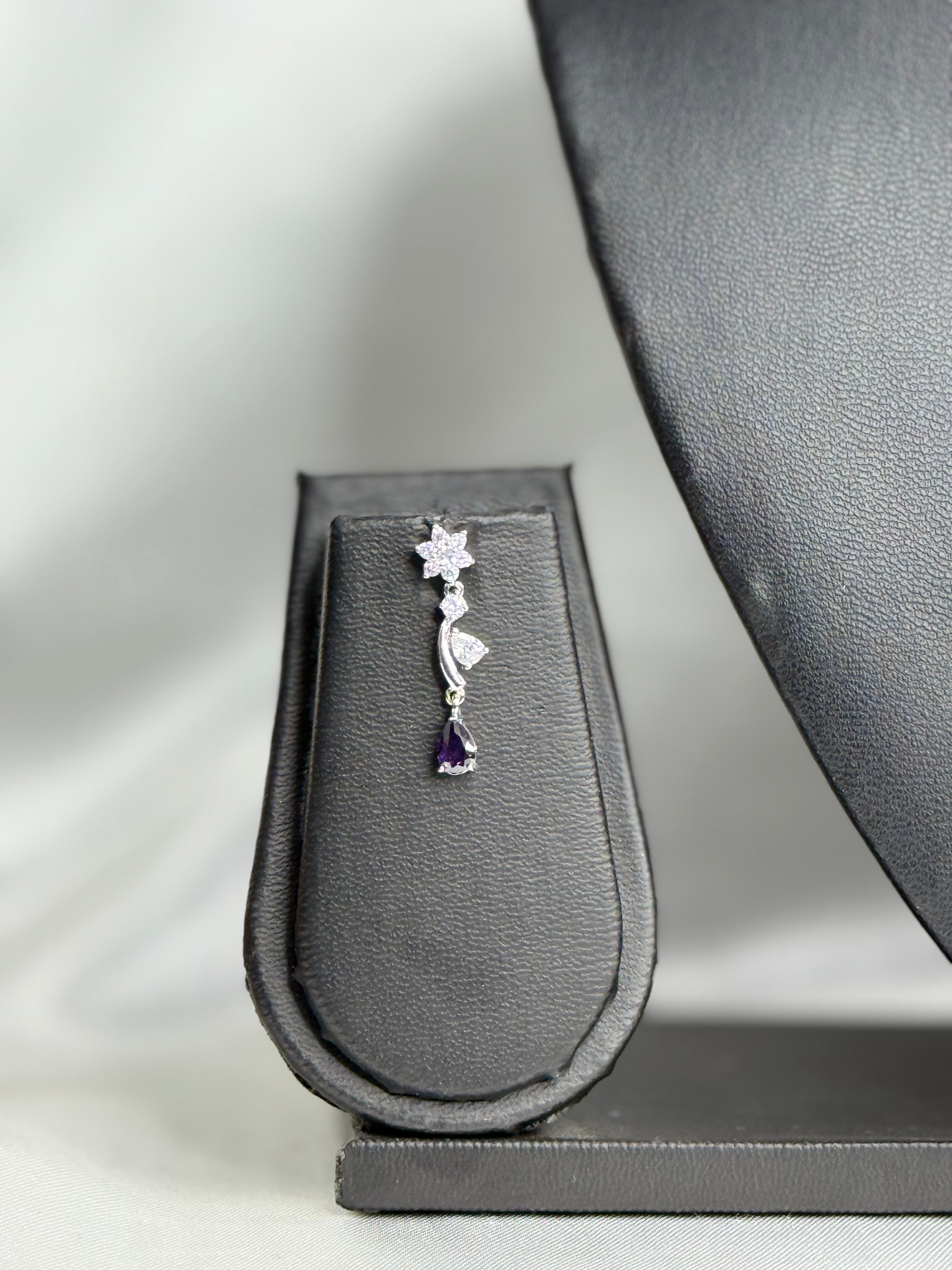 Amethyst Elegance Necklace | LB100