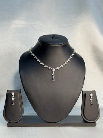 Amethyst Elegance Necklace | LB100