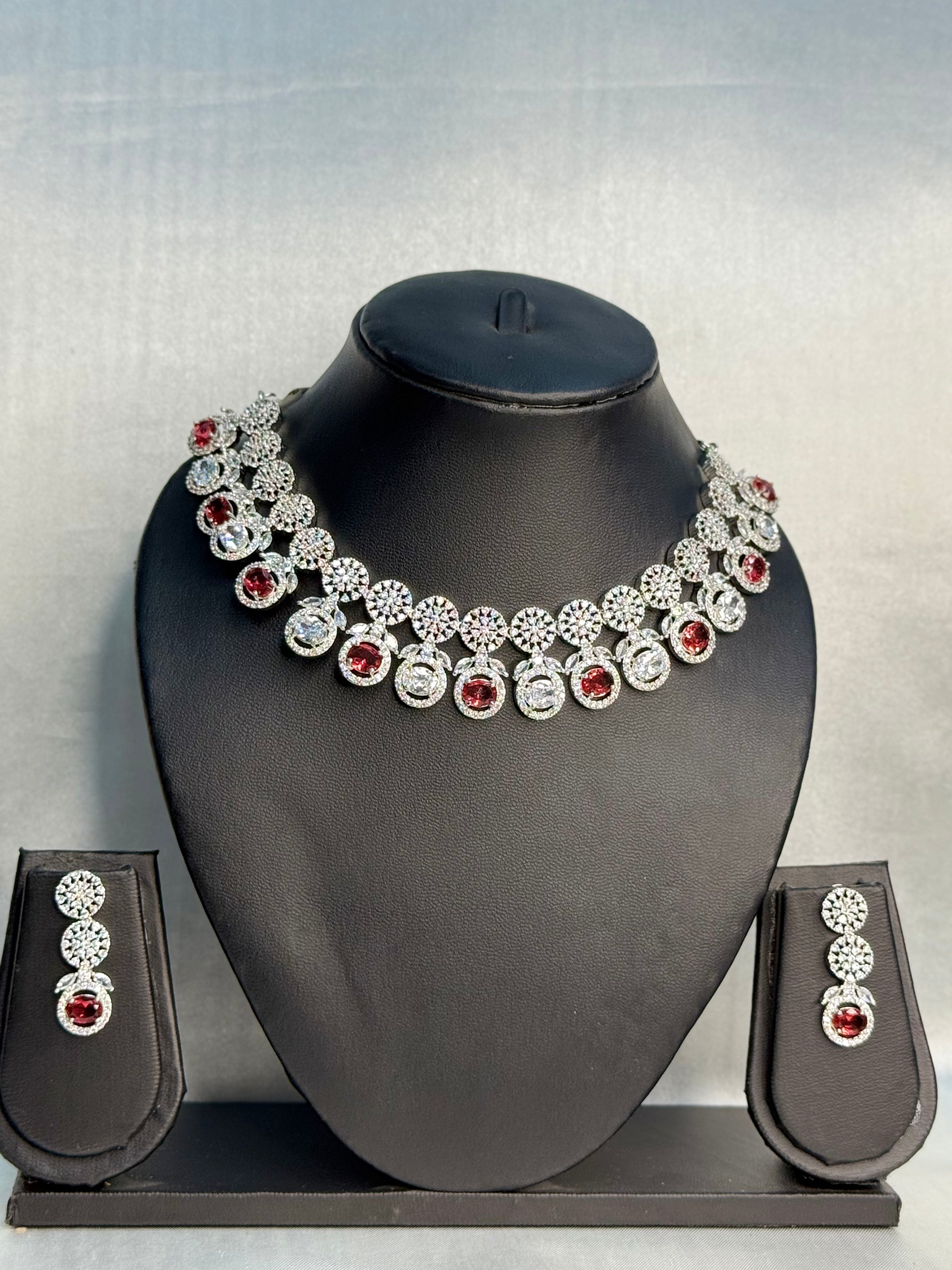 Ruby Radiance Necklace | LB103