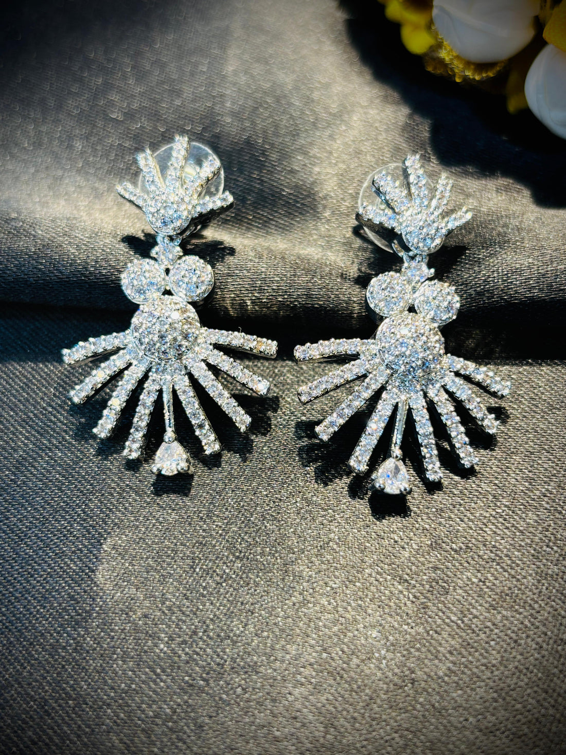 White American Diamond Necklace