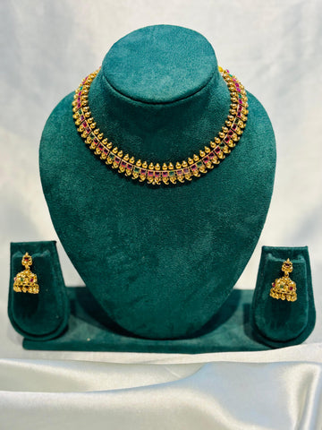 Ethnic Bridal & Festive Jewelry-Traditional Necklace