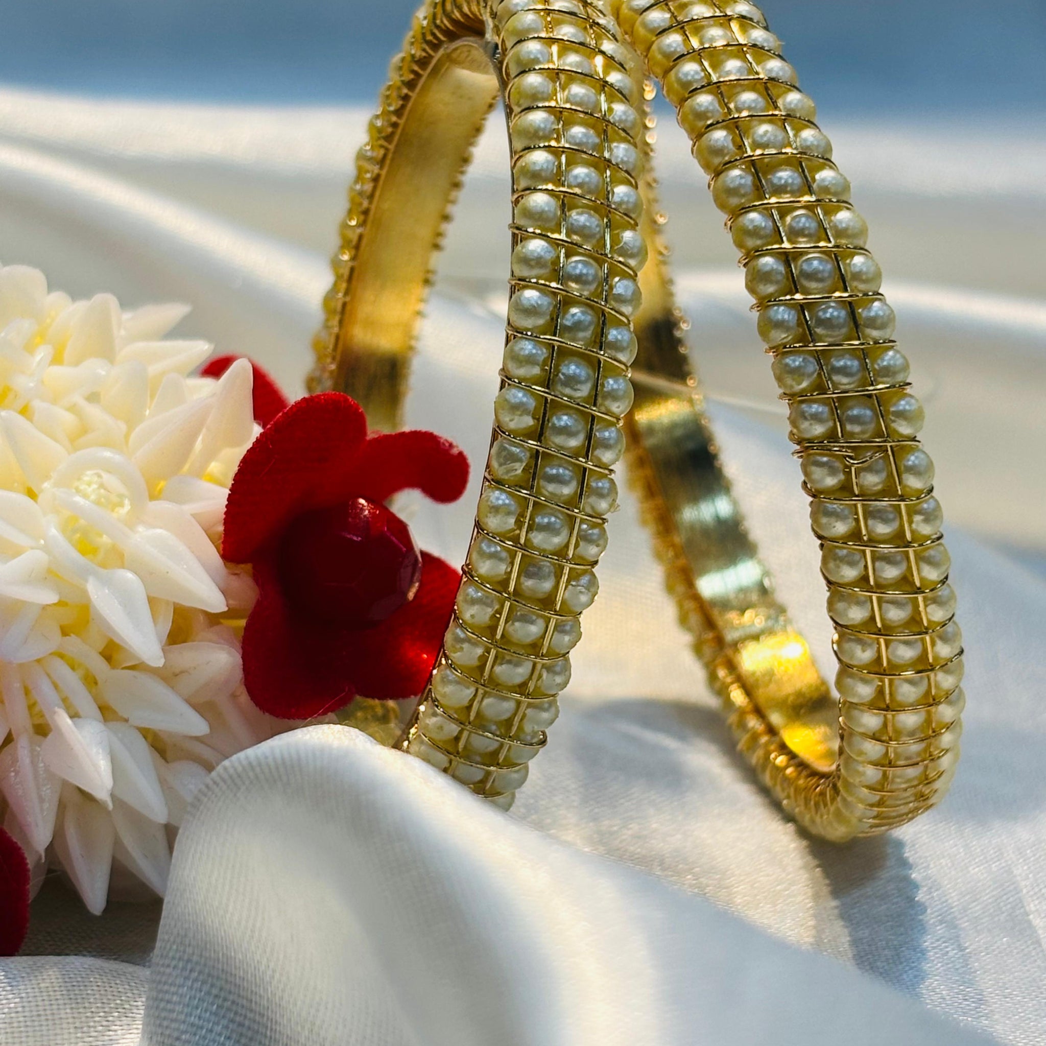 Traditional Pearl Bangles 