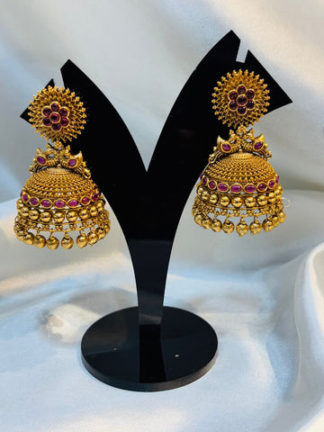 Luxury Antique Earrings – Unique Vintage Jewelry for Special Occasions  |  LB244
