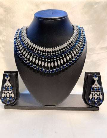 AMERICAN DIAMOND NECKLACE LLB-279