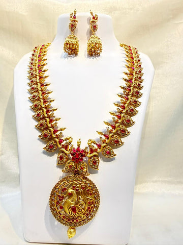 TRADITIONAL BRIDAL JEWELLRY  SET LLB -281