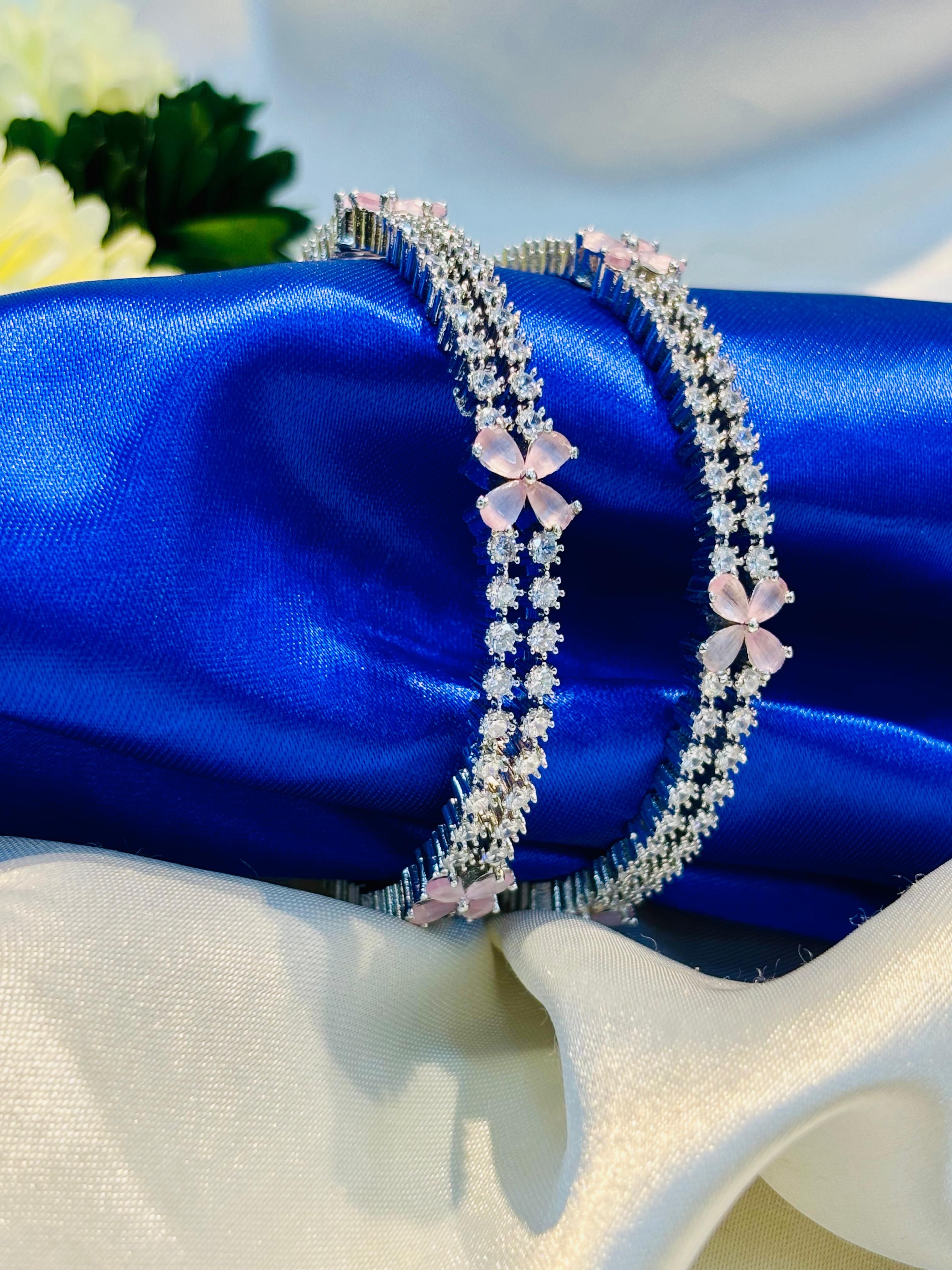 AMERICAN DIAMOND BANGLES -LLB263