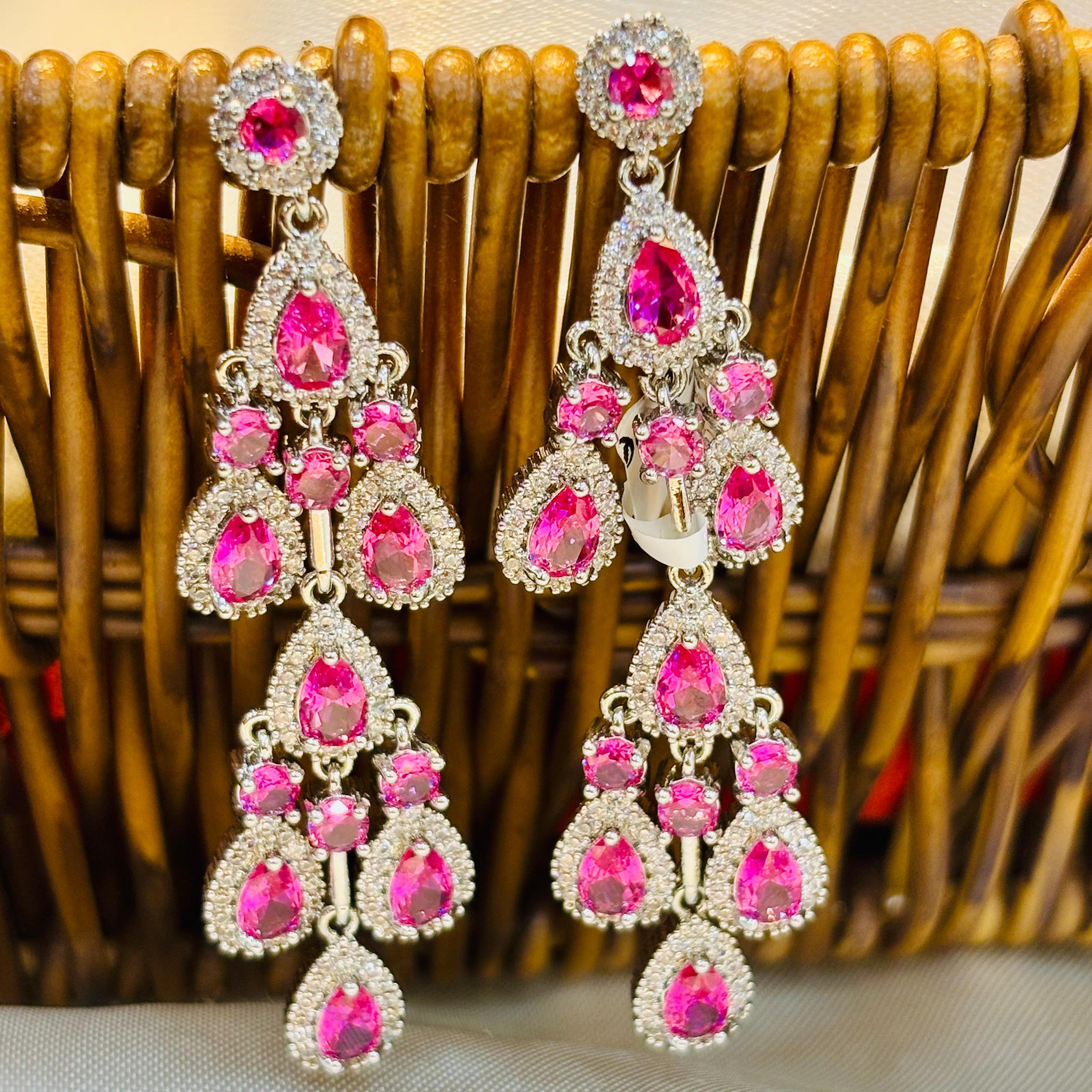 AMERICAN DIAMOND EARRINGS LLB-275