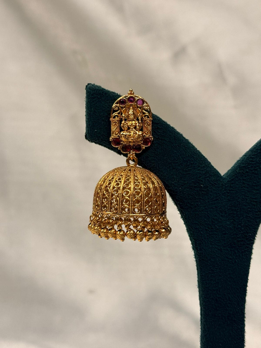 Traditional Lakshmi Temple Jhumka Earrings for Women ,llb732