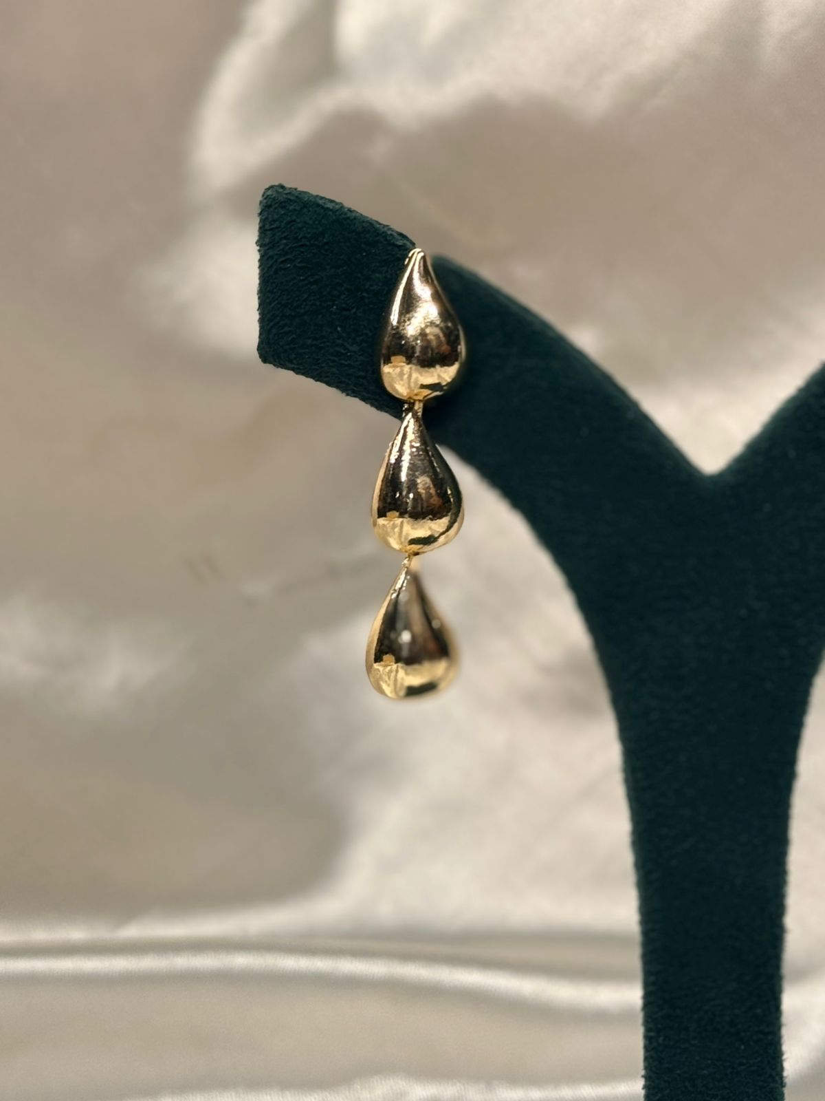 Gold Teardrop Dangle Earrings for Women,llb782