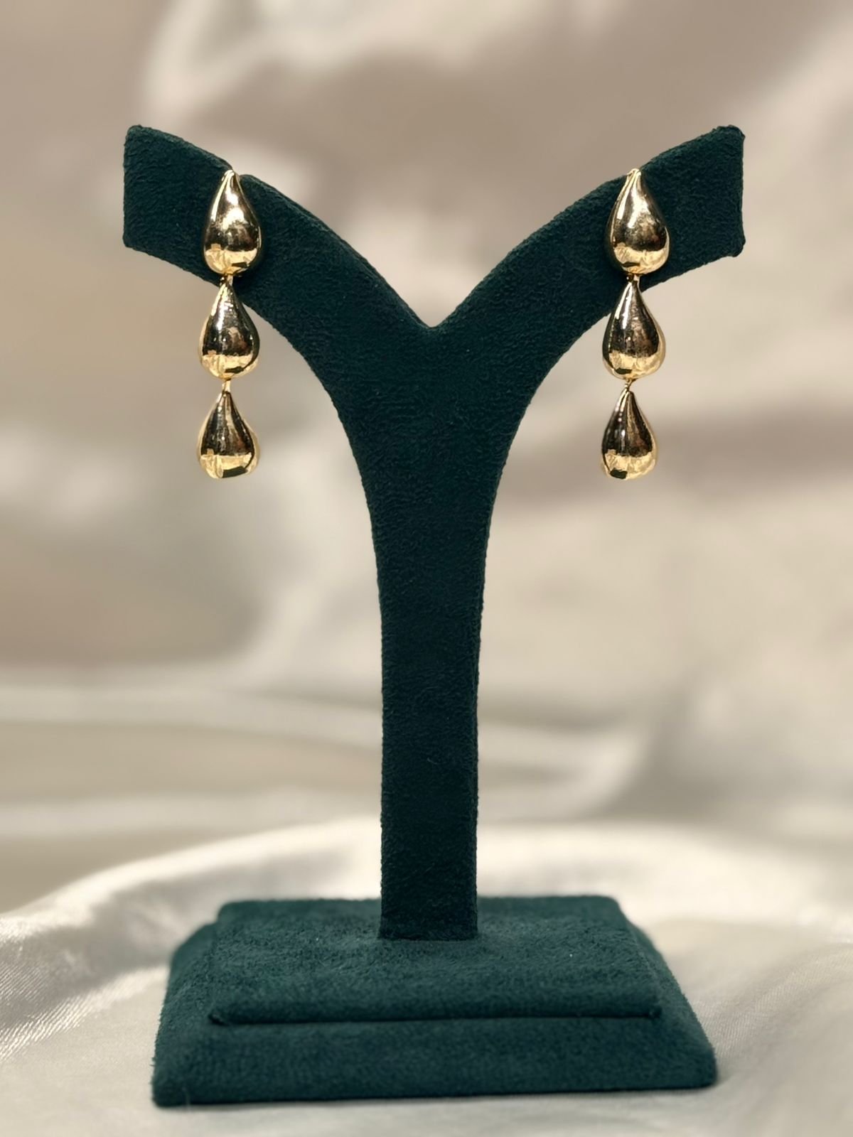 Gold Teardrop Dangle Earrings for Women,llb782