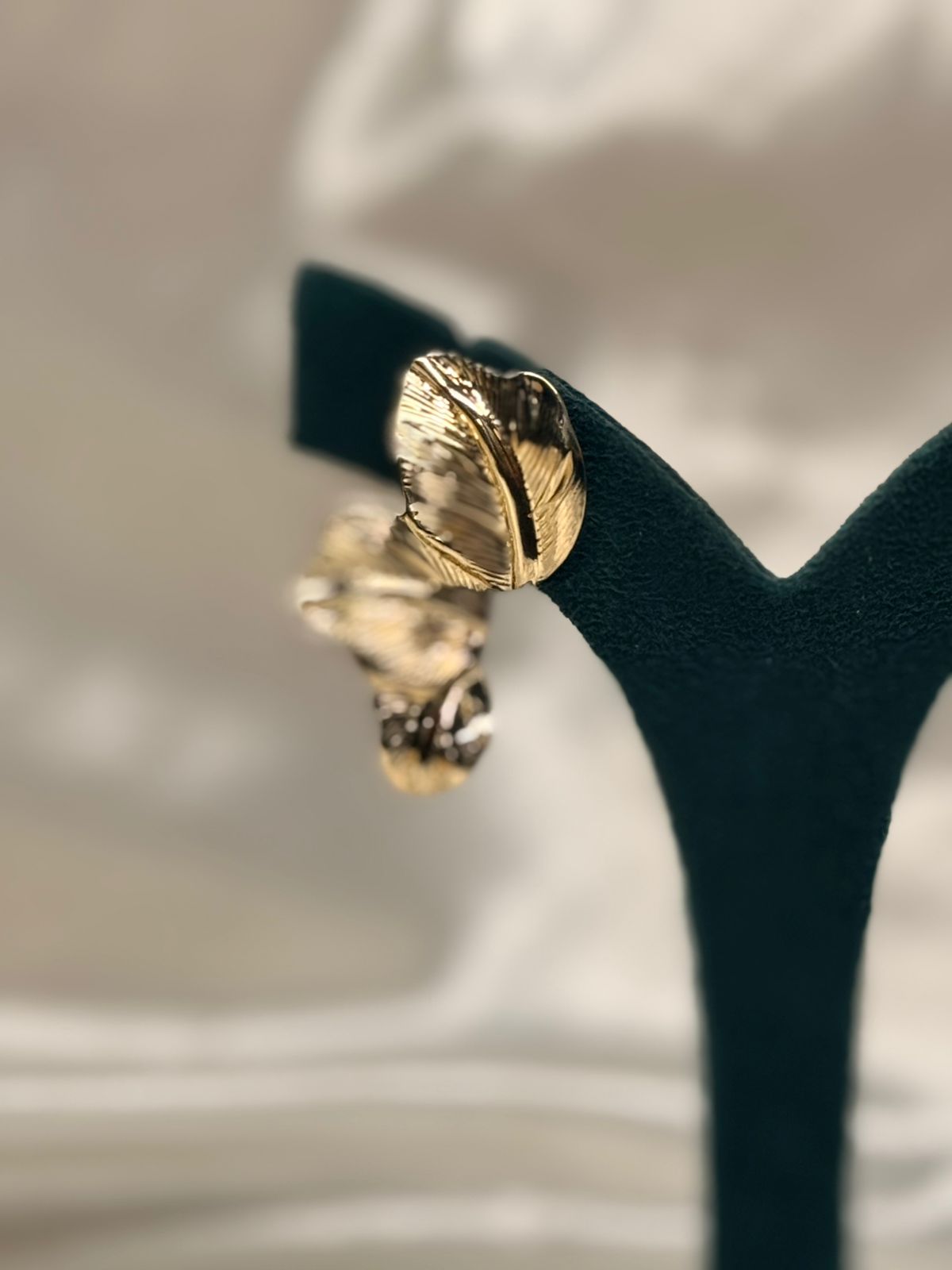 Leaf drop earring,llb788