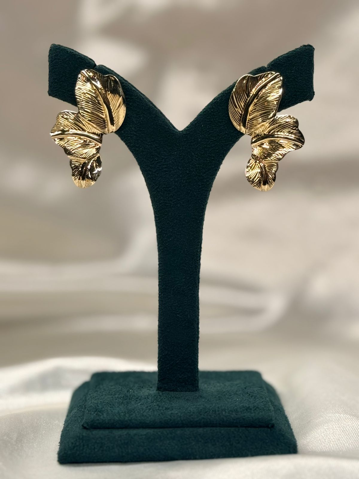 Leaf drop earring,llb788
