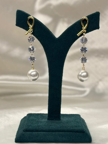Gold Drop Earrings,llb783