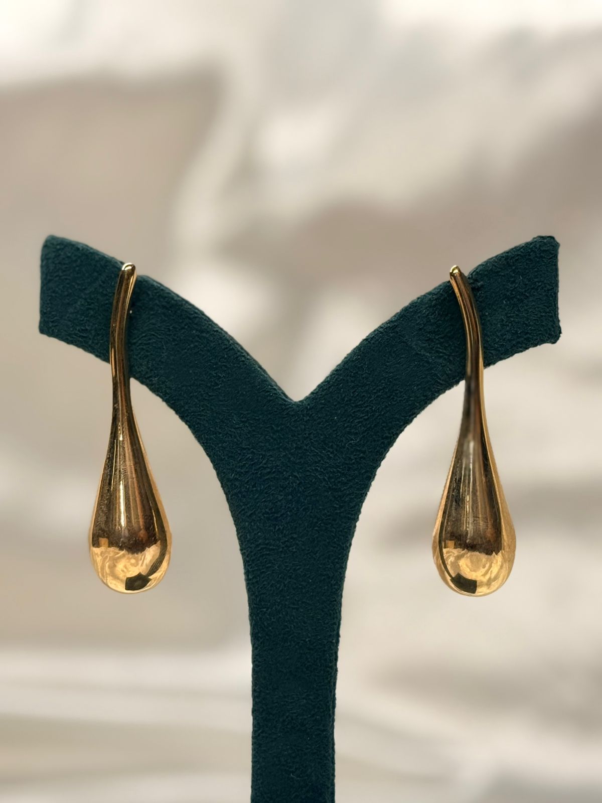 Gold Teardrop Drop Earrings for Women,llb775