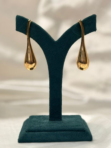 Gold Teardrop Drop Earrings for Women,llb775