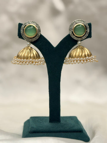 Traditional Gold Jhumka Earrings,llb810