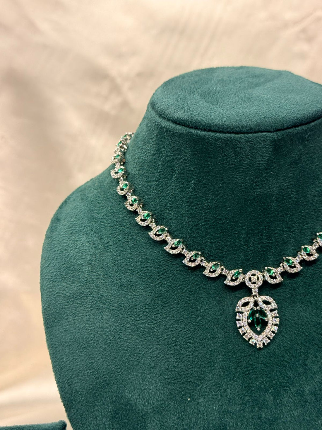Emerald Green Marquise Jewelry Set,llb852