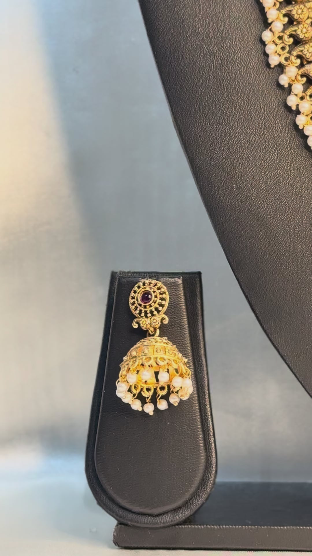 Grand Antique Gold Bridal  Jewellery Set  |  LB92